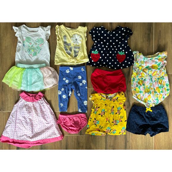 Infant Girl Summer Outfits 6 Months - Picture 1 of 9